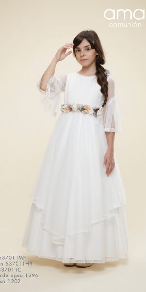 VESTIDO DE COMUNION AMAYA 7011