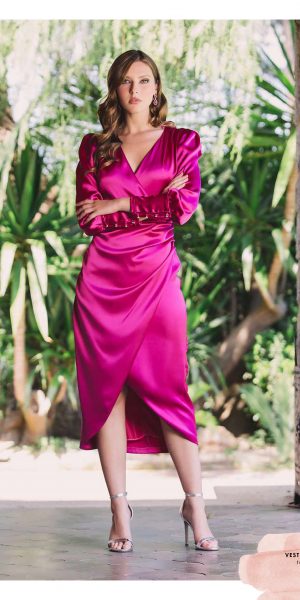 VESTIDO DE FIESTA CORTO 2024 V22625