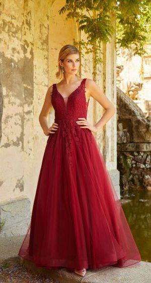 VESTIDO DE FIESTA LARGO AC 2328