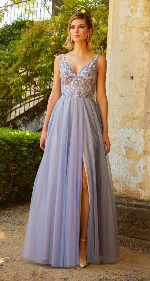 VESTIDO DE FIESTA LARGO AC 2336