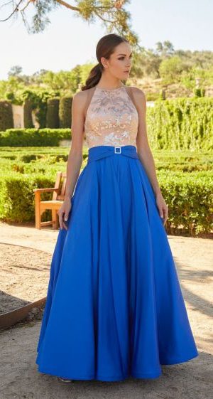 VESTIDO DE FIESTA LARGO AC 2336