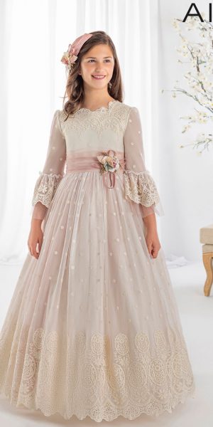VESTIDO DE COMUNION AIRE BARCELONA A468