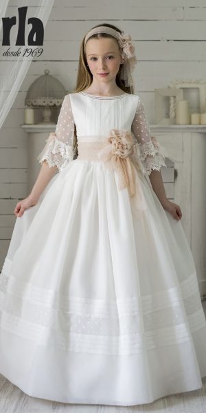 VESTIDO DE COMUNION K163