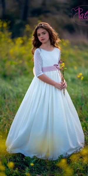 Vestido de comunión pathi modelo 2517