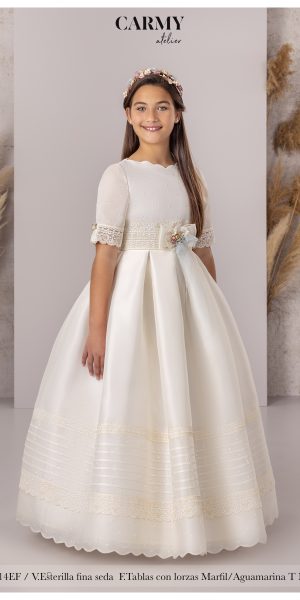 Vestido de comunión carmy modelo 3314