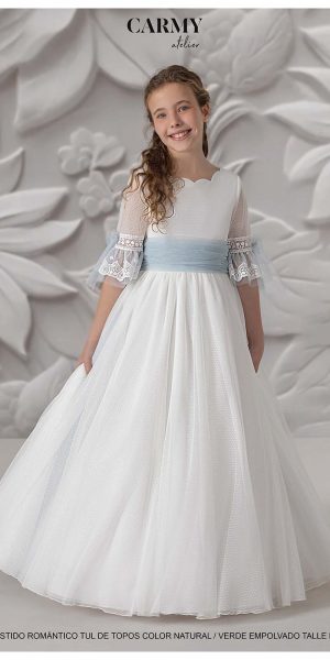 Vestido de comunión carmy modelo 5620