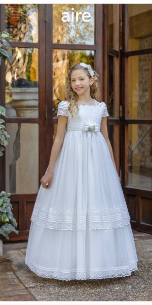 Vestido de comunión aire Barcelona modelo A672
