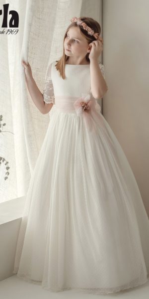 VESTIDO DE COMUNION MARLA MODELO V101