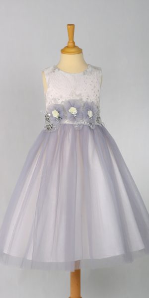 Vestido de ceremonia y arras 0601PLA