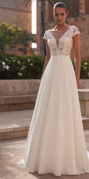 VESTIDO DE NOVIA BAUNDA MADRID MODELO VALDEMORO